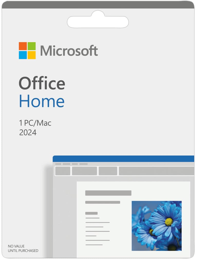 Microsoft Office Home 2024 Fysisk Licens