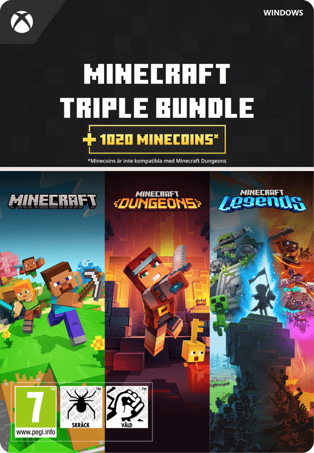 Minecraft Triple Bundle - PC