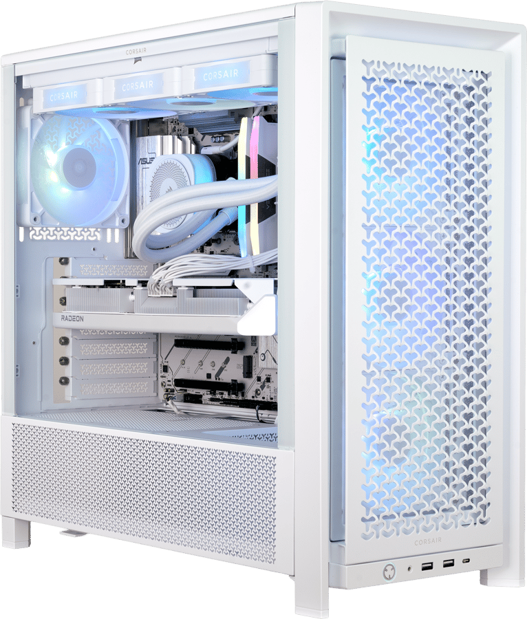 Inet System G70 R7X3D/9070 XT White