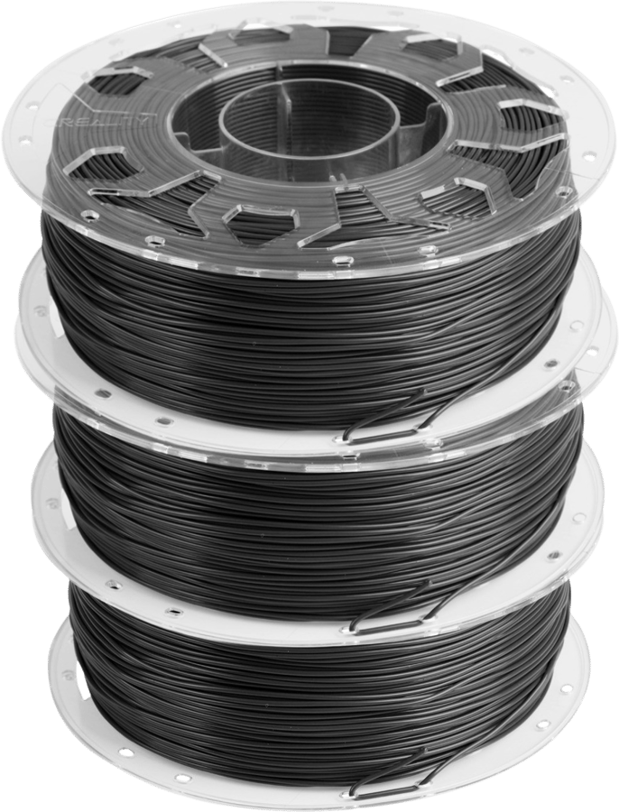 Creality CR-PLA 1.75mm - 3 x 1 kg - Svart