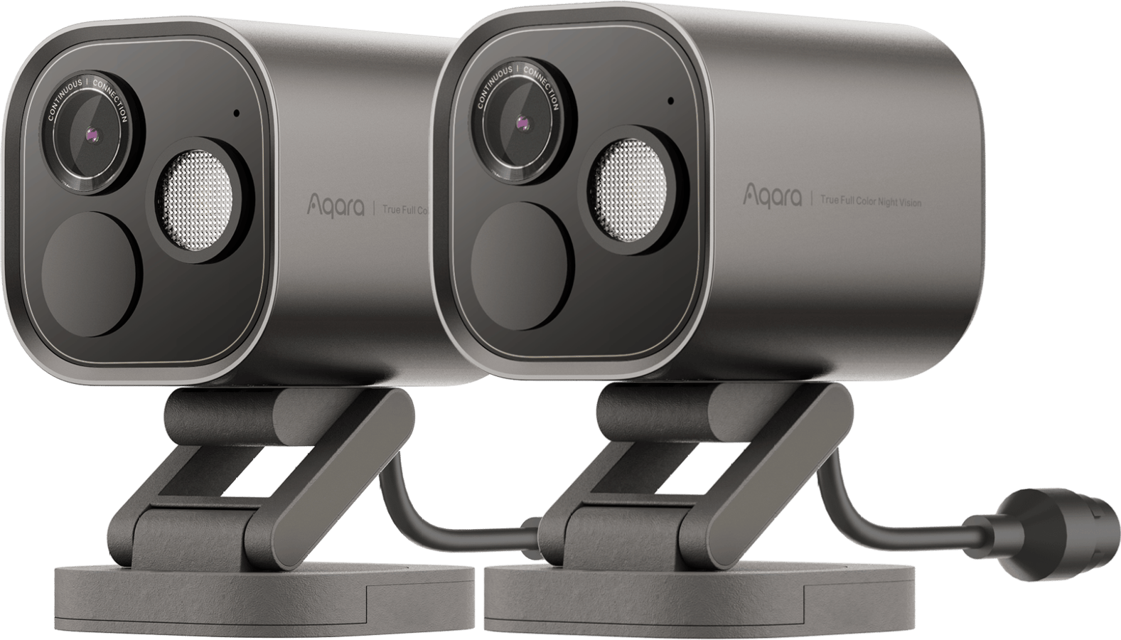 Aqara G5 Pro Camera Hub PoE Grå 2-pack