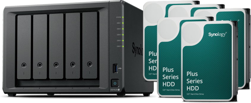 Synology DS1525+ 20TB (5x4TB)