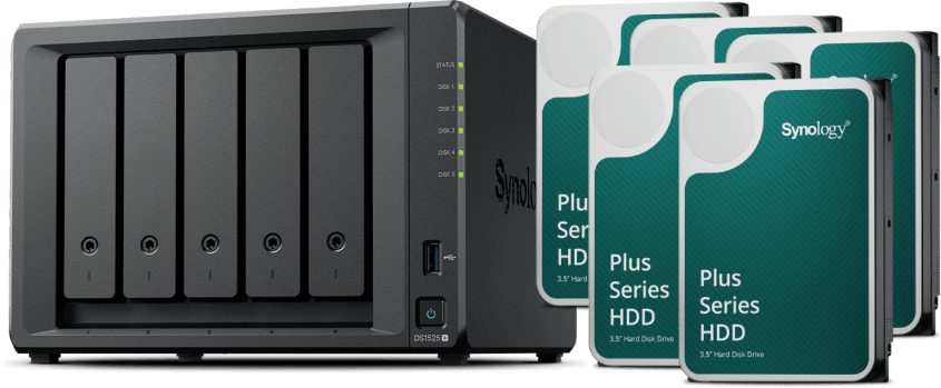 Synology DS1525+ 30TB (5x6TB)