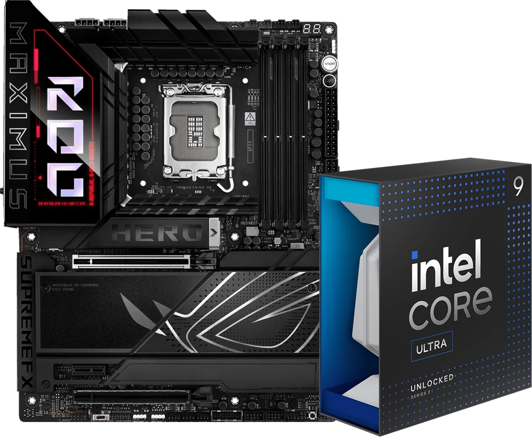 ROG MAXIMUS Z890 HERO + 285K