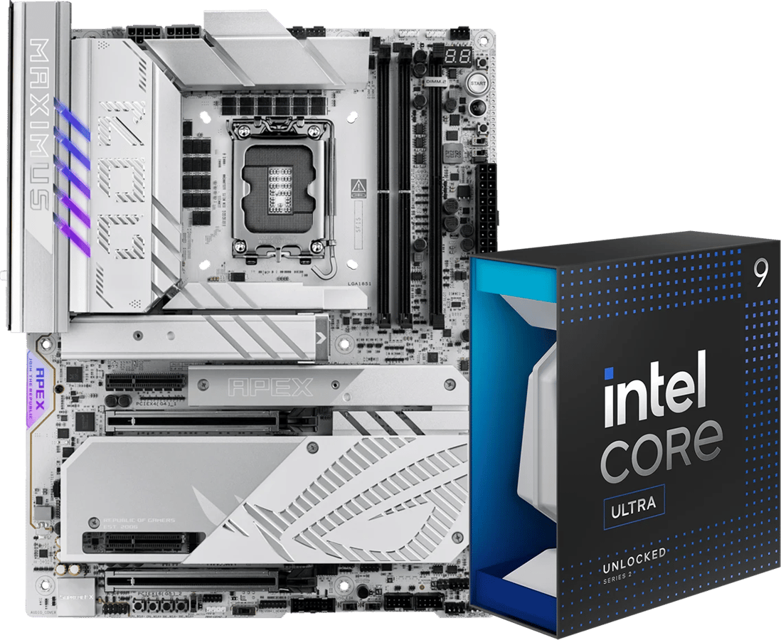 ROG MAXIMUS Z890 APEX + 285K