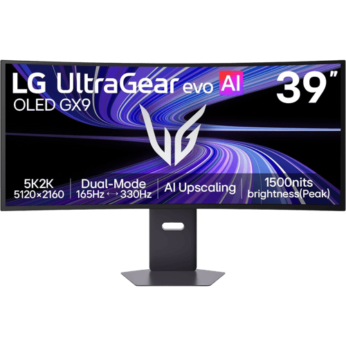 LG 39" UltraGear 39GX950B OLED WUHD (1500R) 165/330 Hz Dual Mode