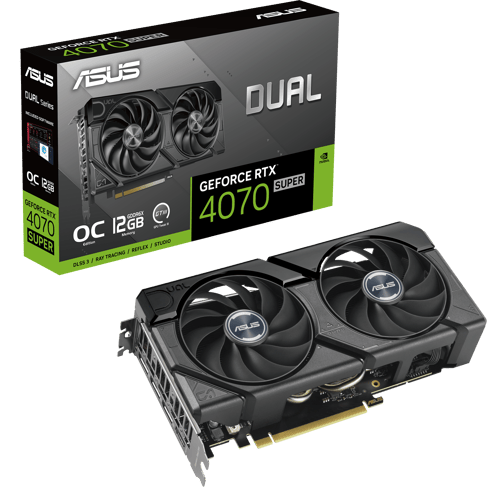 ASUS GeForce RTX 4070 Super 12GB Dual EVO OC