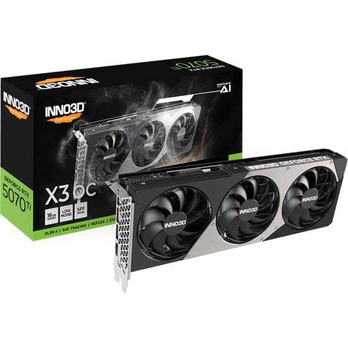 INNO3D GeForce RTX 5070 Ti 16GB X3 OC