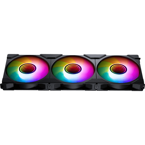 Phanteks M25-120 G2 Reverse D-RGB Svart 3-Pack