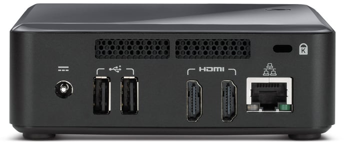 Intel NUC DC3217IYE Svart