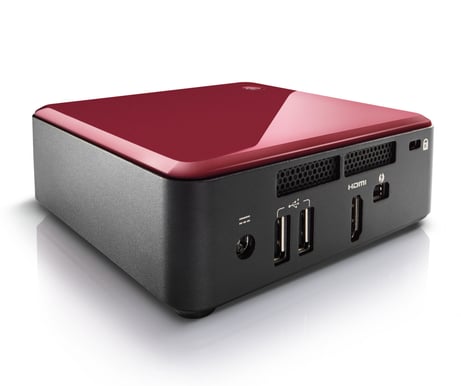 Intel NUC DC3217BY Thunderbolt Röd