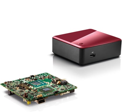 Intel NUC DC3217BY Thunderbolt Röd