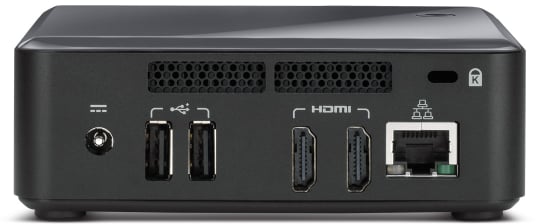 Intel NUC DC3217IYE Svart