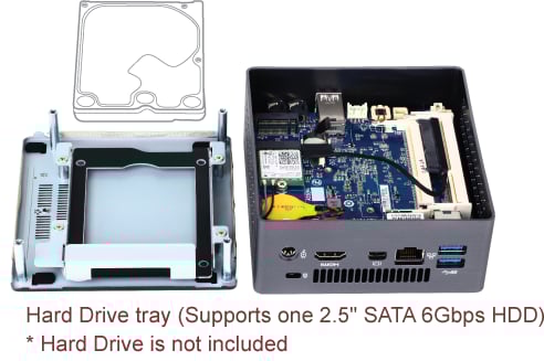 Gigabyte BRIX i7 6500U 2.5"