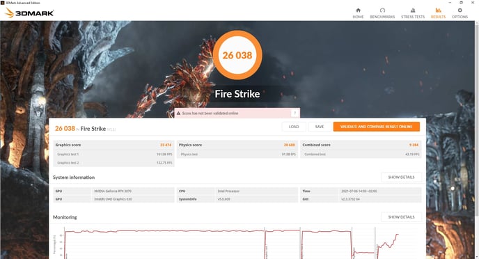 Taurus Gaming Elite RTX 3070 - 10850K