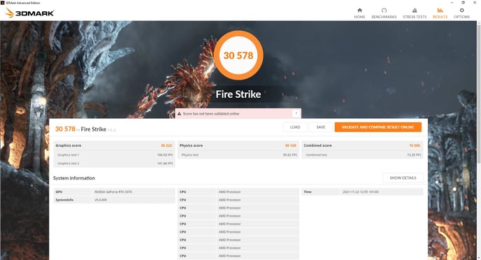 Taurus Gaming Elite RTX 3070 - 5800X