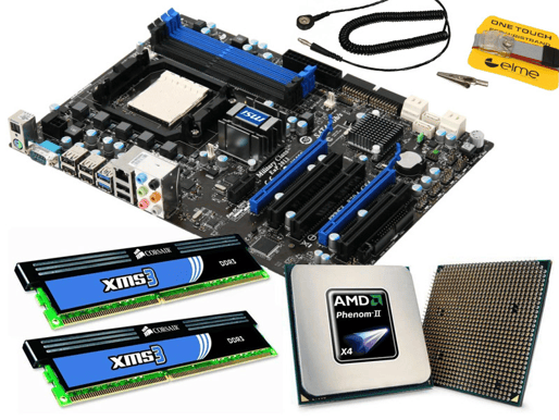 Uppgraderingspaket AMD Phenom 965 Black Edition