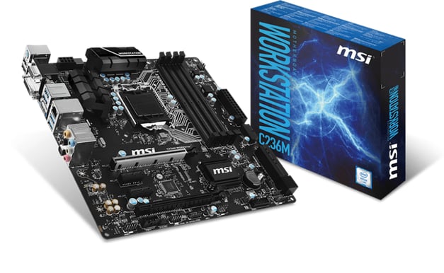 MSI C236M Workstation