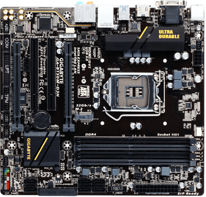 Gigabyte B150M-D3H