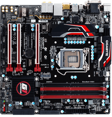 Gigabyte Z170MX Gaming 5