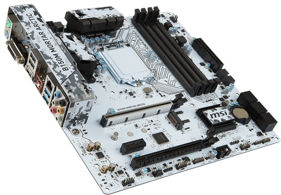 MSI B150M MORTAR ARCTIC