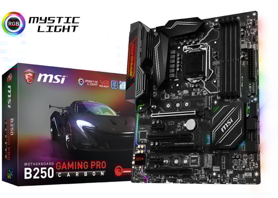 MSI B250 GAMING PRO CARBON
