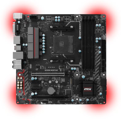 MSI B350M MORTAR