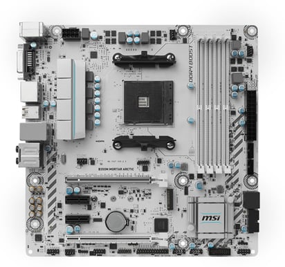 MSI B350M MORTAR ARCTIC