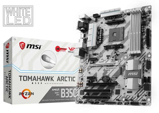 MSI B350 TOMAHAWK ARCTIC