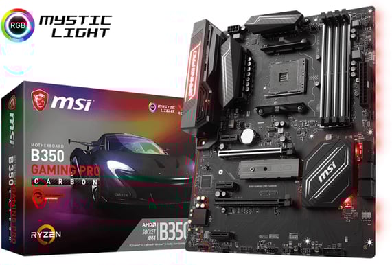 MSI B350 GAMING PRO CARBON