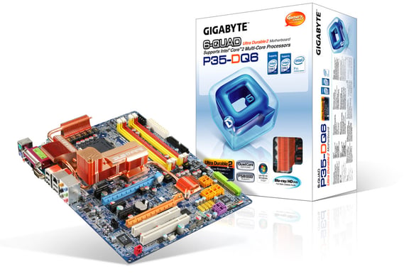 Gigabyte GA-P35-DQ6*P35/DDR2/LK/GBLAN