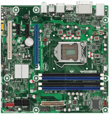 Intel DQ57TM, mATX Bulk