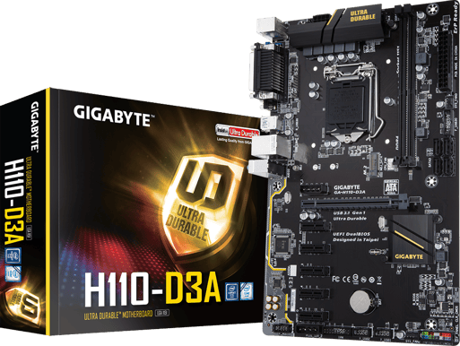Gigabyte GH110-D3A Mining