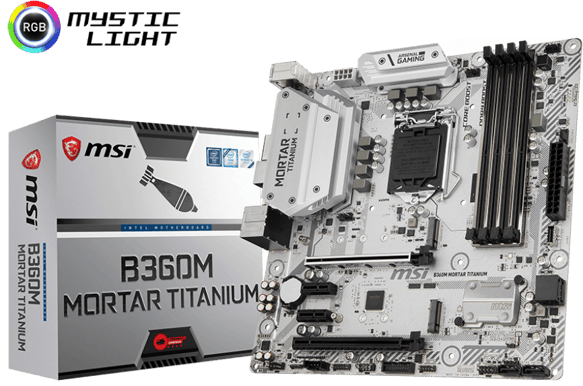 MSI B360M MORTAR TITANIUM