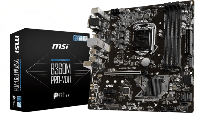 MSI B360M PRO-VDH
