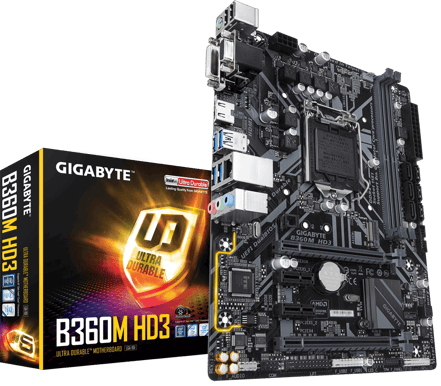 Gigabyte B360M HD3