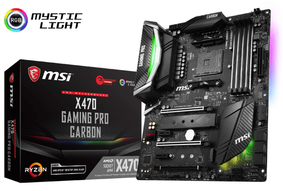 MSI X470 GAMING PRO CARBON