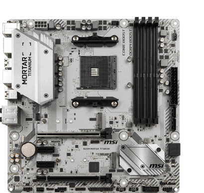 MSI B450M MORTAR TITANIUM