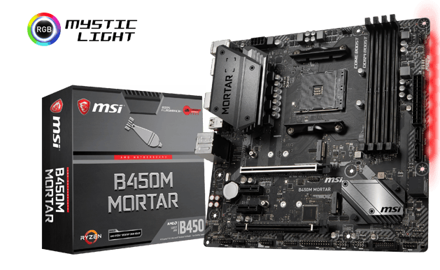MSI B450M MORTAR