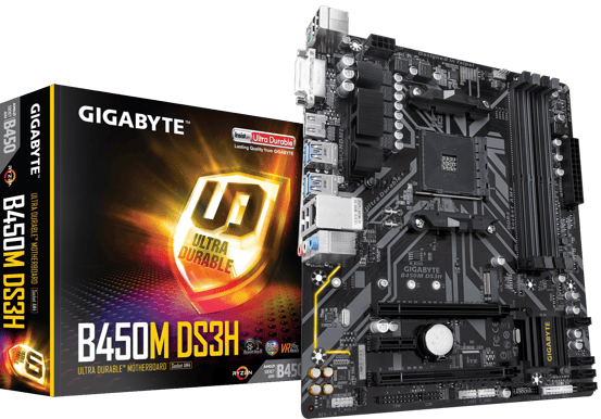 Gigabyte B450M DS3H