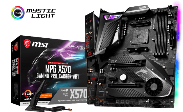 MSI X570 MPG GAMING PRO CARBON WIFI