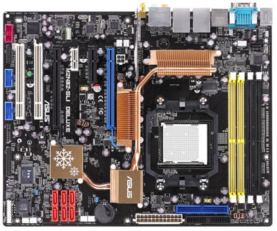 Asus M2N32-SLI DELUXE WIF Nvidia Nforce 590 SLI