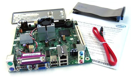 Intel D945GCLF mini-ITX med Atom cpu