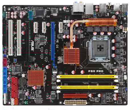 Asus P5Q PRO IP45 DDR2, S775