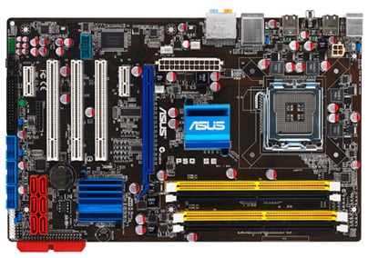Asus P5Q SE IP45 DDR2, S775