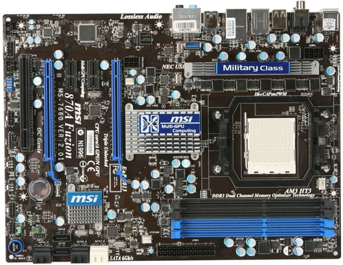 MSI 870A Fuzion AM3