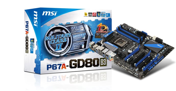 MSI P67A-GD80 REV B3