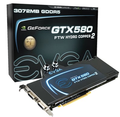 EVGA GeForce GTX 580 3072MB Hydro Copper 2