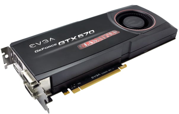 EVGA GeForce GTX 570 1280MB Classified