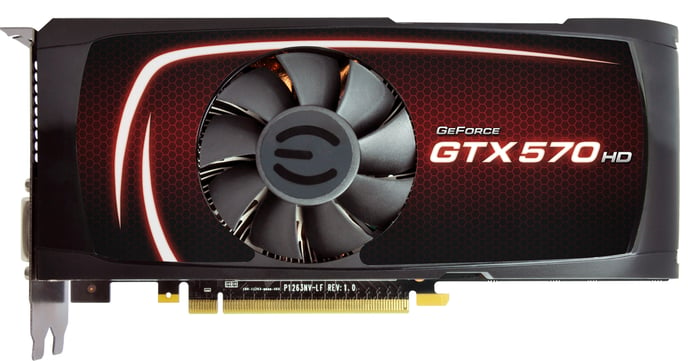 EVGA GeForce GTX 570 1280MB HD